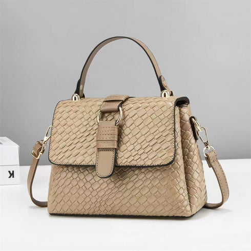 Fashionable Crocodile Pattern Small Square Bag